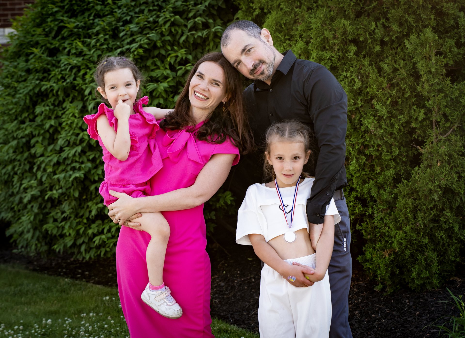 GCS founder Tatyana Martelli with her family