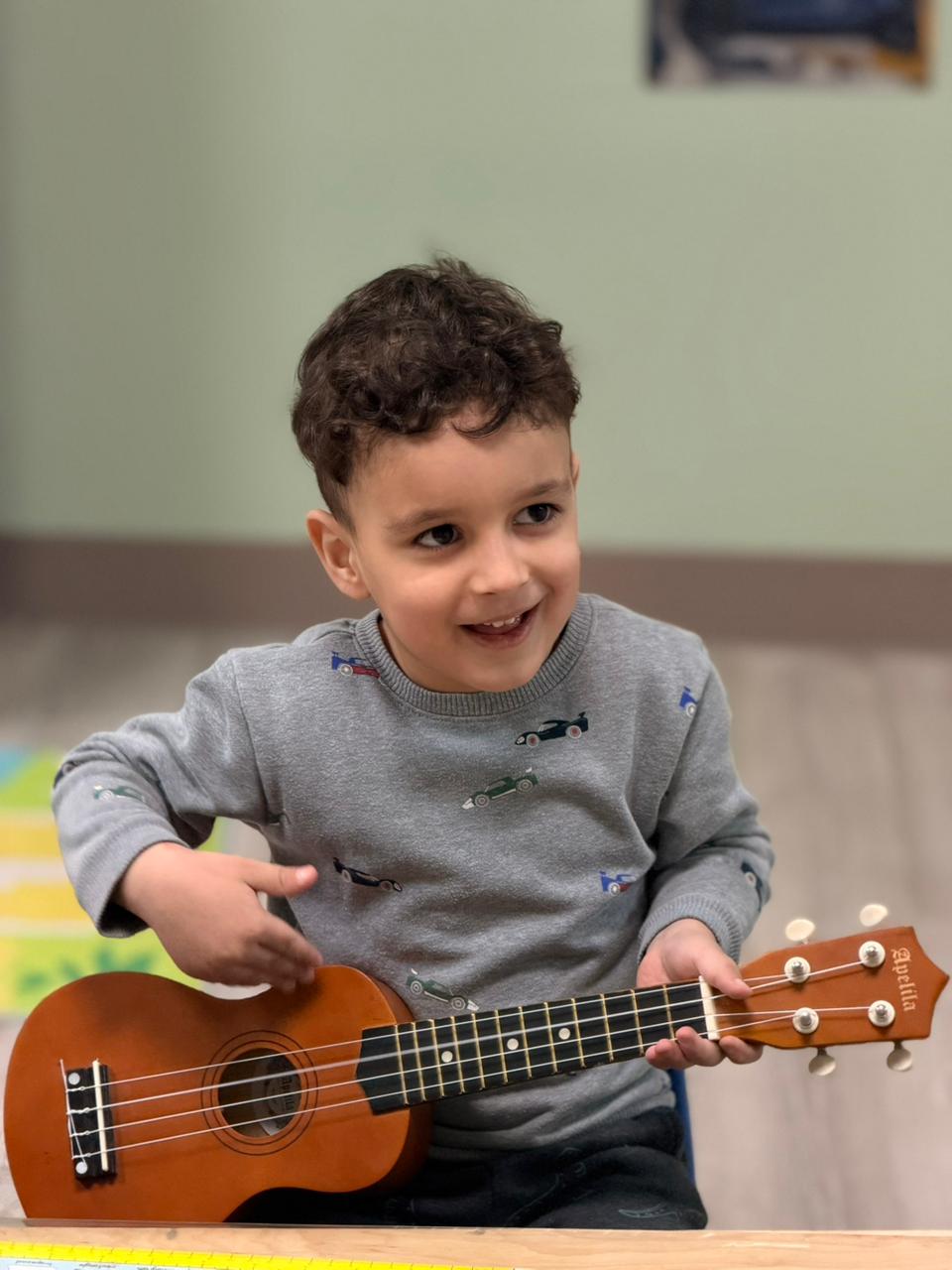 Children engaged in a balanced day of learning at Global Children School