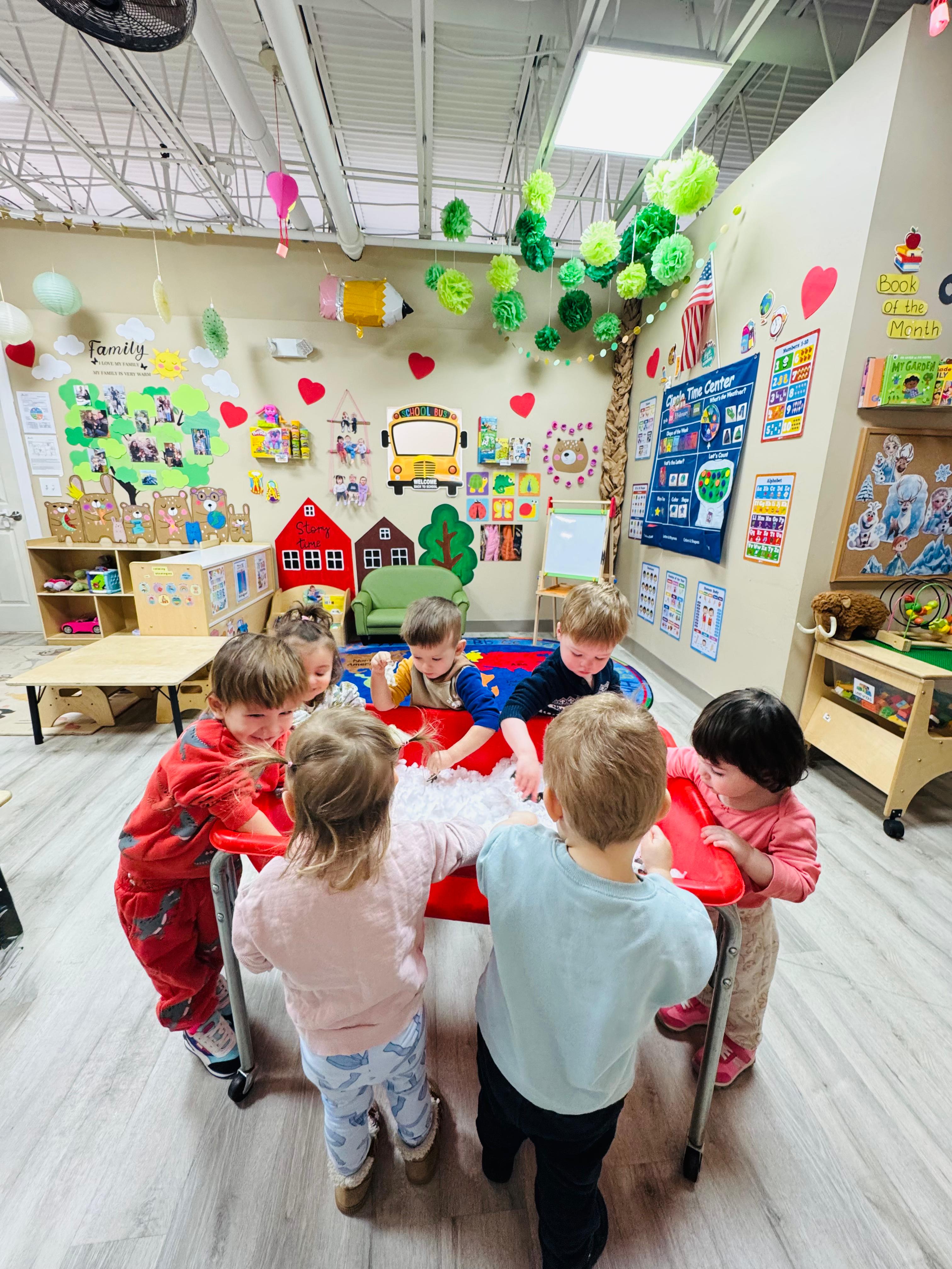Preschool Program learning in action at Global Children School